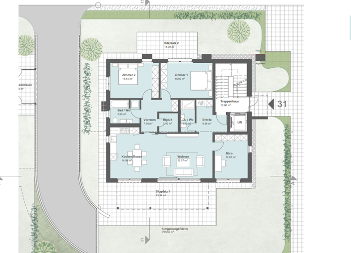 Überbauung Herrenmatte Wimmis - Mehrfamilienhäuser - Einfamilienhaus - Doppeleinfamilienhaus